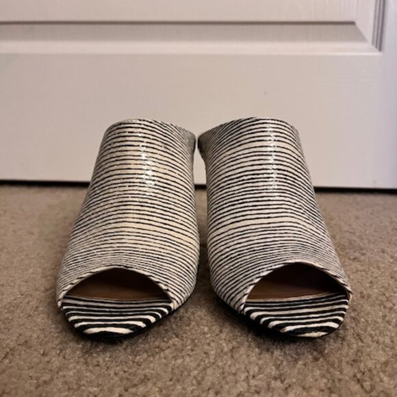 Calvin Klein Black and White Heels - Picture 2 of 5